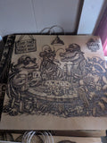 Bayou Poker Night – Laser Engraved Wood Wall Art