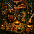 Cajun Bayou Jam Art Print